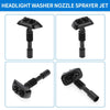 BMW 740iL 740i 750iL Front Left Side Headlight Washer Nozzle