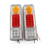 Trailer Truck Caravan LED Rear Tail Lights Brake Turn Signal Reverse Lamp