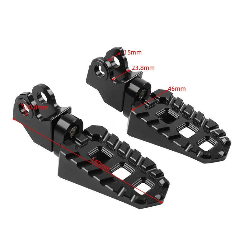 Honda CL250 Rebel 250 300 500 Red Front Footrests (2017-2024)