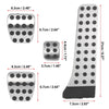 Mercedes-Benz 4 Pcs Manual Transmission Pedal Pad Covers