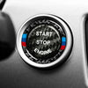 BMW E90 E92 E93 Carbon Fiber Engine Start Stop Button Ring (2007-2013)