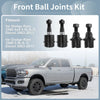 Dodge Ram 2500 3500 4 x Front Upper Lower Ball Joints (2003-2010)