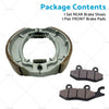 Honda CB125E CB 125E GLH125SH Front Rear Brake Pads (2010-2023)
