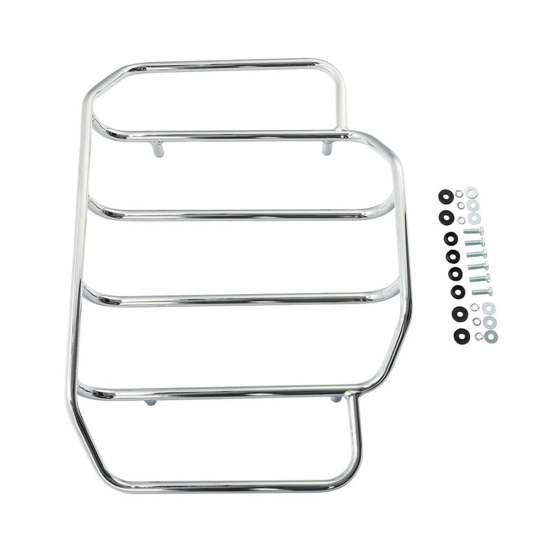 Harley Touring Road Glide FLHR FLHX Chrome Luggage Top Rack (1984-2024)