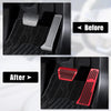 BMW X3 X4 X5 X6 X7 Red Brake Gas Accelerator Pedal Covers (2004-2023)