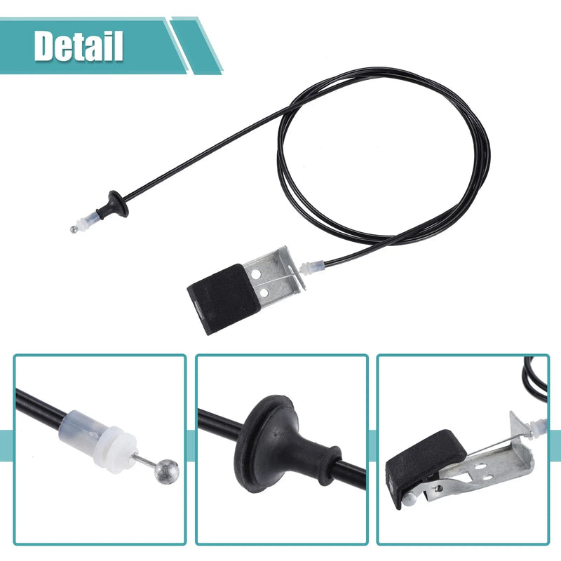 Chevrolet Colorado (2004-2012) Black Hood Release Cable