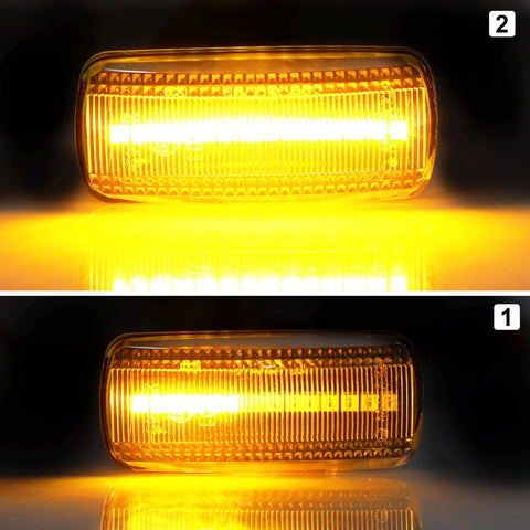 Dodge Ram 3500 Laramie LED Side Indicator Repeater Lights