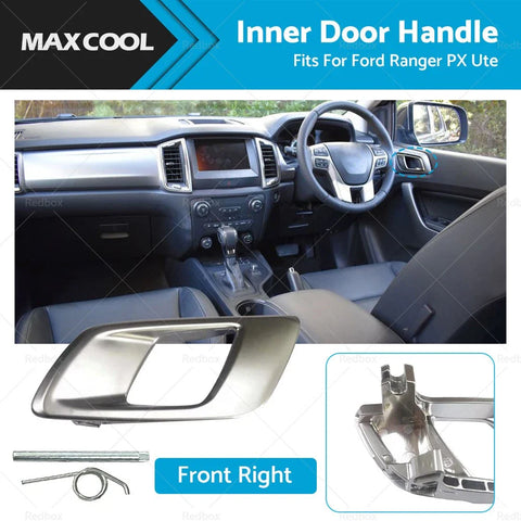 Ford Ranger PX Dark Chrome Front Right Inner Door Handle (2011-2023)