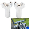 Harley Dyna Sportster Softail 3.5" Straight Handlebar Risers