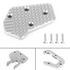 BMW F900 XR Brake Pedal Extension Peg Enlarger Silver (2020-2021)