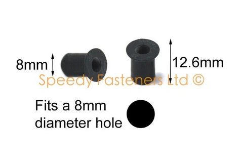 Ducati Alluminio Nero m4 carenatura & parabrezza Bullone Vite & Gomma