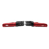 BMW R Nine T / Scrambler, F900R Red Front Footrest Pegs (2020-2023)