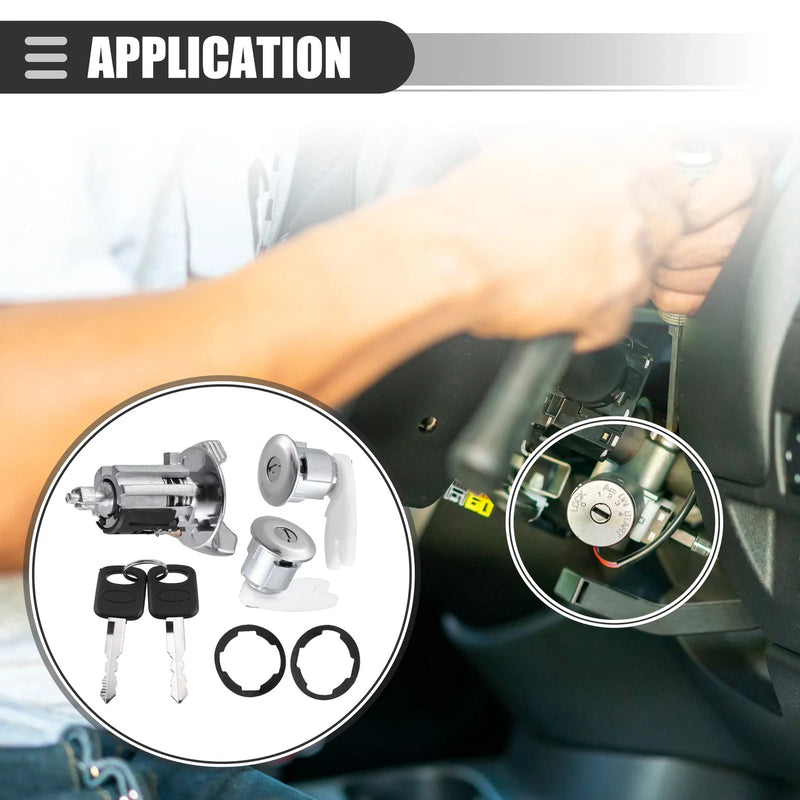 Ford F150 Ignition Switch Lock Cylinder Kit with 2 Keys (2004-2008)