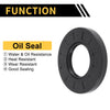 Make Model Oil Seal 40x80x10mm NBR Rubber Rotary Shaft Seal