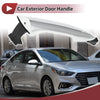 Hyundai Elantra Front Right (2011-2016) Silver Tone Car Door Handle Grip