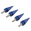 Harley Touring Road Glide 4 x 5mm Blue Spike Windscreen Screw Bolts (1998-2025)
