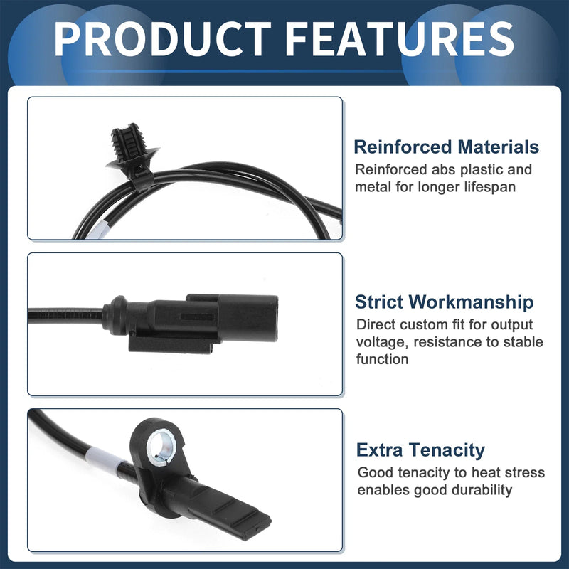 Ford Mustang ABS Wheel Speed Sensor (2018-2020)