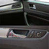 5M Silver Car Interior Door Panel Edge Line Molding Trim