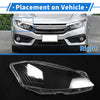 Mercedes-Benz S-Class Car Front Right Headlight Lens Cover (2006-2009)