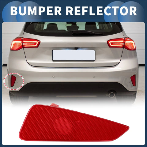Ford Focus Sedan 2019-2020 Red 1 x Rear Right Bumper Reflector