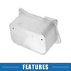 Mercedes-Benz W166 (A2781880201) - Silver Tone Engine Oil Cooler