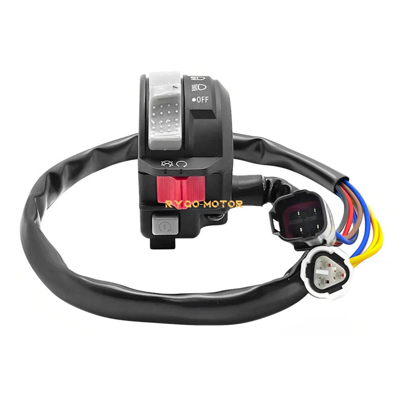 Yamaha Kodiak 450 YFM450 Start/Stop Switch & Ignition Key Switch (2018–2023)