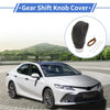 Toyota Camry Black Carbon Fiber Gear Shift Knob Cover (2018-2023)