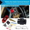 Car Electric Fan Thermostat Kit & 38mm Radiator Sensor Adapter