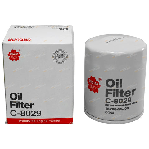 Nissan Silvia S13 SR20DE SR20DET Engine Oil Filter 2.0L 4cyl (1991-1993)