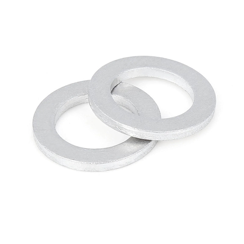 Honda 4 x M14 Silver Tone Oil Drain Plug Gaskets (94109-14000)