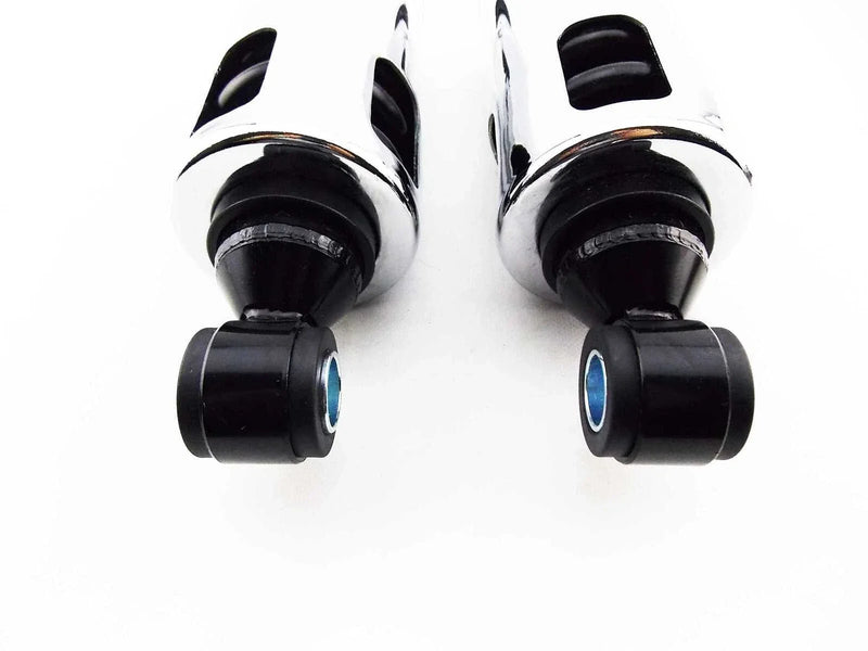 Harley Davidson FLSTF Softail Fat Boy Chrome Rear Shock Absorbers (07-17)