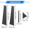 Hyundai Elantra 2017-2020 Carbon Fiber Black Door Pillar Window Trim