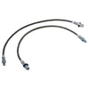Toyota 80 Series 2 x Braided Extended Brake Lines Hose (1989–1998)