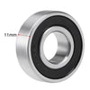 Chrome Steel Bearings 15x35x11mm Deep Groove Ball Bearing