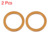 Jiangling JH70 2 x 25mm ID 33mm OD Motorcycle Exhaust Muffler Pipe Gasket