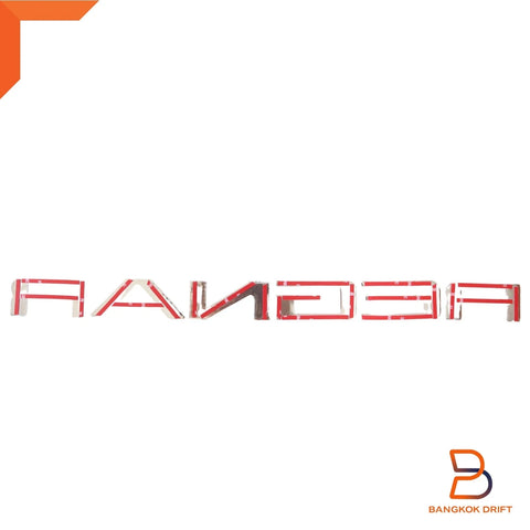Ford Ranger Chrome Rear Tailgate 3D Badge Emblem Logo (2023-2025)