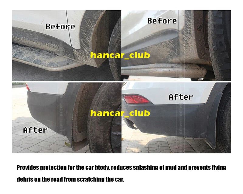 Mazda 3 Sedan Mudguard Mud Flaps Splash Guards Fender (2014–2018)