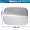 Dodge Charger Silver Tone Fuel Tank Door Gas Filler Cap (2011-2021)