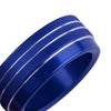 Dodge Challenger Aluminum AC Climate Control Knob Ring Covers (2015-2019)