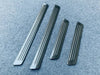 Toyota Prius Black Steel Outer Door Sill Scuff Plate Cover (2023-2024)