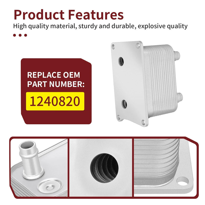 Polaris RZR Xpedition 1000 XP Turbo S Oil to Water Cooler 4x (2019–2023)