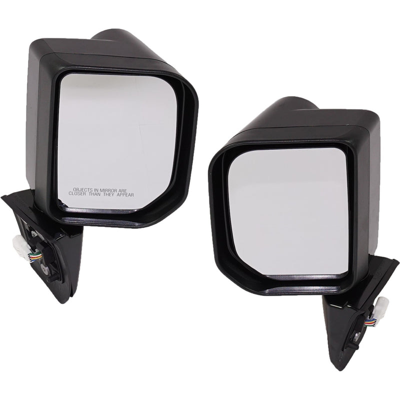 Mirrors Set of 2 Driver & Passenger Side Left Right for