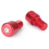 Yamaha YZF R6 (1999-2005) & R6S 18mm Red Handle Bar End Grip Plug (2006-2012)