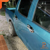 Isuzu D-Max Ute Chrome 4 Door Handle Cover Insert Bowl Trim (2012-2019)