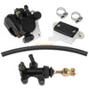 Honda ATC250R Front Brake Caliper & Rear Master Cylinder Assy (1983–1984)