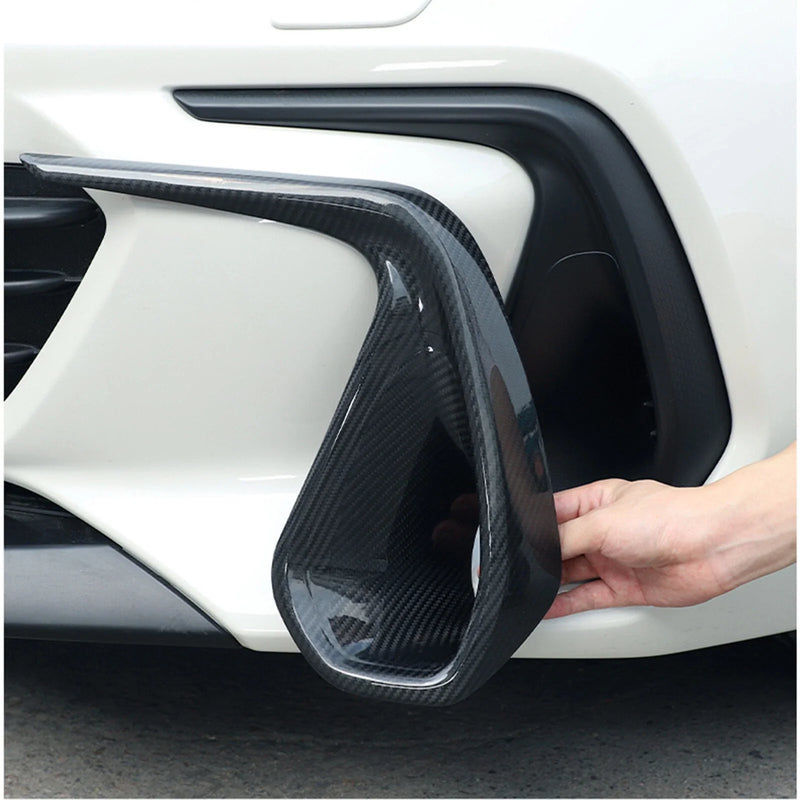 Subaru BRZ 2 x Carbon Fiber Front Bumper Side Air Vent Trims (2022-2023)
