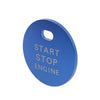 Mazda 3, 6, CX-5 Blue Engine Start Push Button Cover Trim (2014-2023)