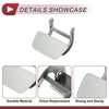 BMW 525i Bumper Trim Nozzle Cover Silver Tone (2004-2005)