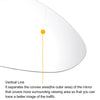 Porsche Panamera Right Side Mirror Glass w/ Back Heated (2016 - 2020)