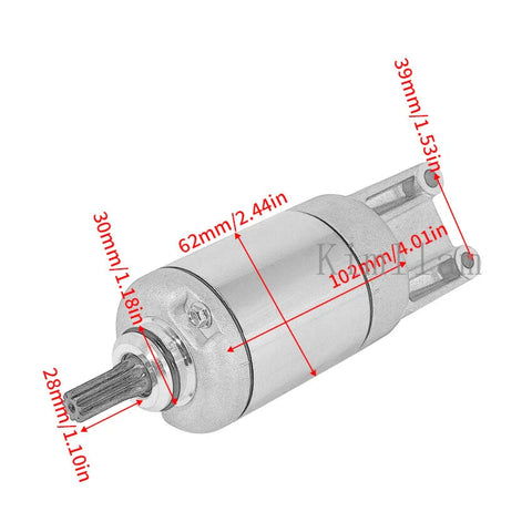 Suzuki LT-A500 KingQuad 500 X / XP / XZ / XM Starter Motor (2009-2023)